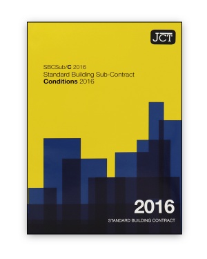 JCT Standard Building Sub-Contract Conditions 2016 (SBCSub/C ...