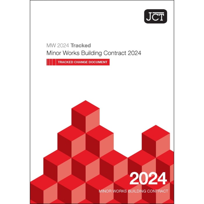 Minor Works Building Contract (MW 2024) Tracked Change Document