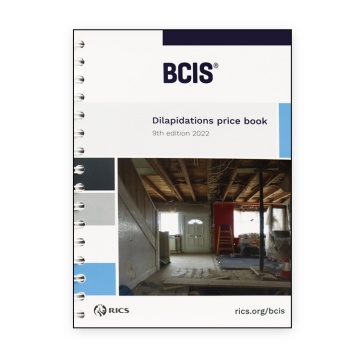 BCIS Dilapidations Price Book 2022 - 9th Edition