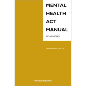 Mental Health Act Manual - 27th Edition