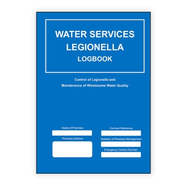 Water Services, Legionella Logbook